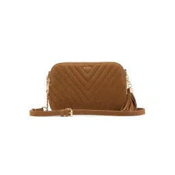 Aldo Onilalinnn Womens Brown Sling Bag With Charm image 1