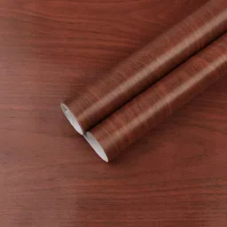 Asian royal Brown & Coffee Brown 3D Textured Self Adhesive Wall Sticker image 4