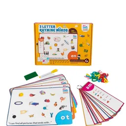 My House Teacher 18-Pcs Three Letter Words Reusable Ispy Mats-picture-12
