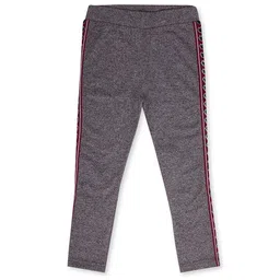 earth conscious Girls Grey Solid Relaxed Fit Jeggings-image-39