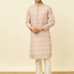 Manyavar Ethnic Motifs Printed Regular Kurta With Pyjamas-picture-15