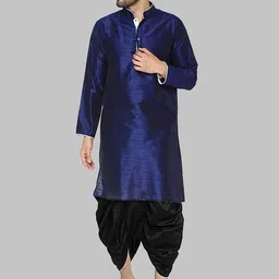 ROYAL KURTA Men Kurta With Dhoti Pants-picture-28