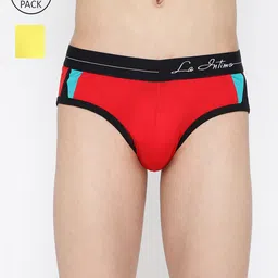 La Intimo Pack 2 Low Rise Anti Microbial Basic Briefs LIBR070B-picture-35