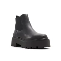 Aldo Women Black Ankle Chelsea Boots-image-66
