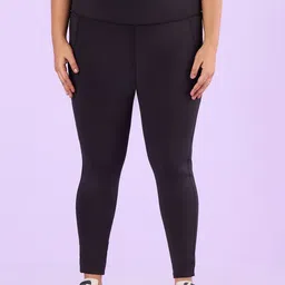 Big Hello - The Plus Life Women Knitted Slim-Fit Ankle-Length Tights-picture-38