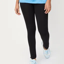 max Girls Ankle-Length Cotton Lycra Leggings-image-76
