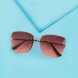 Carlton London Premium Women Oversized Sunglasses with UV Protected Lens CLSW279-image-63