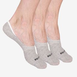 Bodycare Men Pack Of 3 Patterned Moisture Wicking Shoe Liner Socks-picture-14