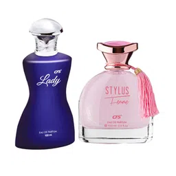 CFS Set Of 2 Lady Eau De Perfume & Stylus Pink Long Lasting Perfume - 100ml Each-picture-21