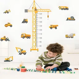 Jaamso Royals Yellow & Blue Printed Waterproof Heat Resistant Self Adhesive Wallpaper-picture-30