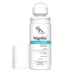 FIXDERMA Nigrifix Underarm Ocean Roll On With 6% AHA, Lactic Acid & 1% Mandelic Acid 60ml image 4