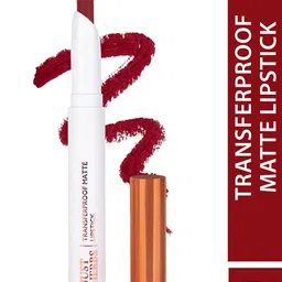 Just Herbs Transferproof Matte Lipstick 1.7 g - Haute Maroon 03-picture-17