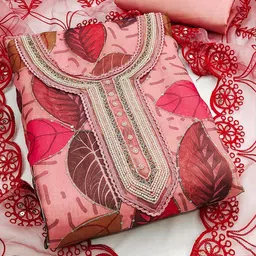 MANVAA Embellished Unstitched Dress Material-picture-34