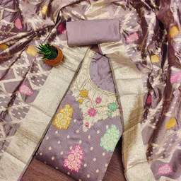 SHADOW & SAINING Unstitched Dress Material-picture-21