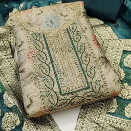 KIMISHA Printed Unstitched Dress Material-picture-57