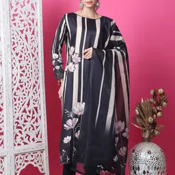 Stylee LIFESTYLE Floral Printed Unstitched Dress Material-image-94