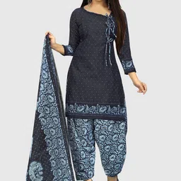 KALINI Floral Printed Unstitched Dress Material-image-66