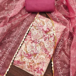 KALINI Printed Unstitched Dress Material-picture-34