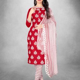 MANVAA Floral Printed Unstitched Dress Material-picture-3