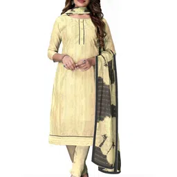 MANVAA Ethnic Motifs Woven Design Unstitched Dress Material-picture-12