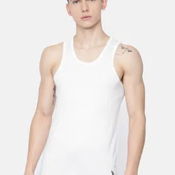 U.S. Polo Assn. Men White Solid Innerwear Vests I661-001-P1-picture-31