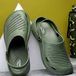 ASIAN Men Textured Clogs-picture-34