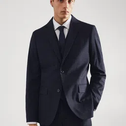 MANGO MAN Checked Slim Fit Blazer-picture-17