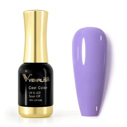 VENALISA Coat Color UV & LED Soak-Off Gel Nail Polish 12 ml - Taro Milk 1074-picture-19