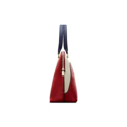 Lavie Signature Red Womens Aiken Colorblock Dome Satchel Bag (M) image 3