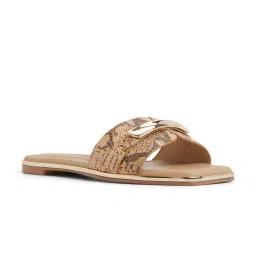 Aldo Darlina Women Brown Open Toe Flats-image-25