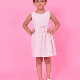 NUEVOSDAMAS Girls Lace A-Line Dress-image-66