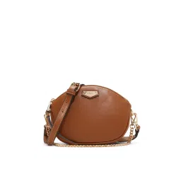 Aldo Abinger Tan Womens Cross Body Bag with Detachable Strap and Handle image 1