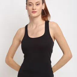 Friskers Women Pack Of 2 Solid Tank Tops image 1