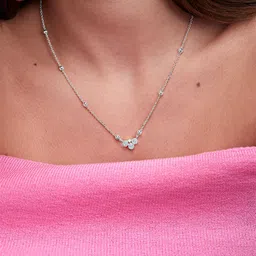 MINUTIAE Brass Silver-Plated Handcrafted Necklace-image-73