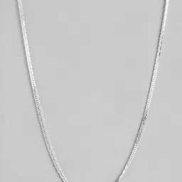Zavya Men Sterling Silver Rhodium-Plated Necklace image 4