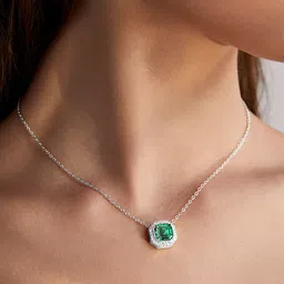 MINUTIAE Brass Silver-Plated Necklace image 1