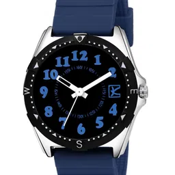 Kool Kidz Unisex Kids Black Printed Dial & Blue Straps Analogue Watch 044 BK.BL 02-picture-35