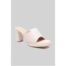 Van Heusen Women Off White Sandal Heels-image-40