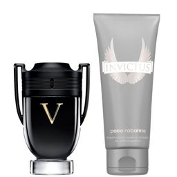 Paco Rabanne Men Invictus Victory Eau De Parfum 100ml with All Over Shampoo 100ml-picture-20
