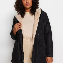 Trendyol Hooded Single-Breasted Overcoat-picture-24