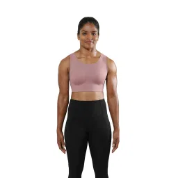 Blissclub Power Up Sports Bra for 3D Support and 3X More Bounce Control - Pink image 1