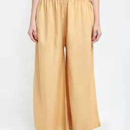 TAG 7 Women Flared Ethnic Palazzos image 1