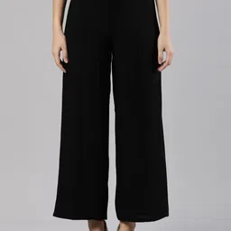 Femmora Women Wide Leg Palazzos-image-9