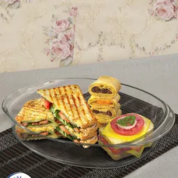 DURALEX Transparent Solid Oval Rectangular Roaster 3.1 Ltr-picture-50