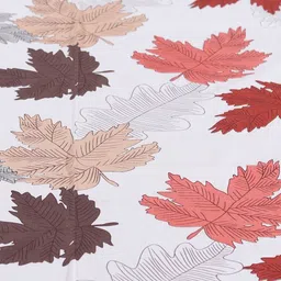 Exotic India Orange & White Floral 300 TC Queen Bedsheet With 2 Pillow Covers-image-95