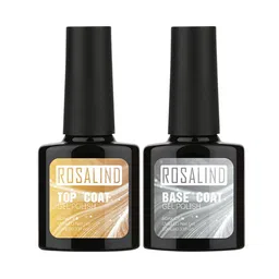 ROSALIND Set of 2 Top Coat and Base Coat Semi Permanent Gel Nail Polish Gel Lacquer RBTC2-01 20 ml-image-69