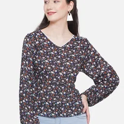 KALINI Floral Print Top-picture-42