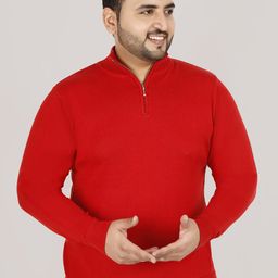 Sztori Half Zipper Cotton Pullover Sweater-picture-26