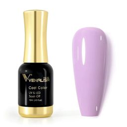VENALISA Coat Color UV & LED Soak-Off Gel Nail Polish 12 ml - Baby Purple 1076-picture-17