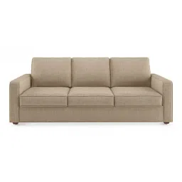Apollo 3 Seater Fabric Sofa in Sandshell Beige Colour-image-42